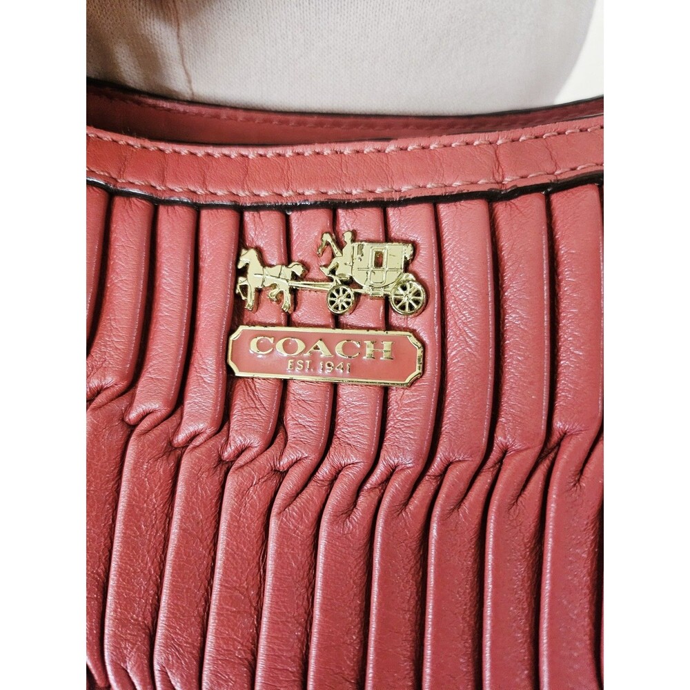 Coach Leather Bag - Picture 3 of 9